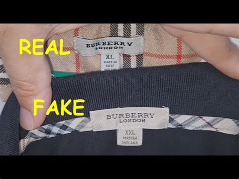 real and fake burberry shirt|burberry scarf vs real.